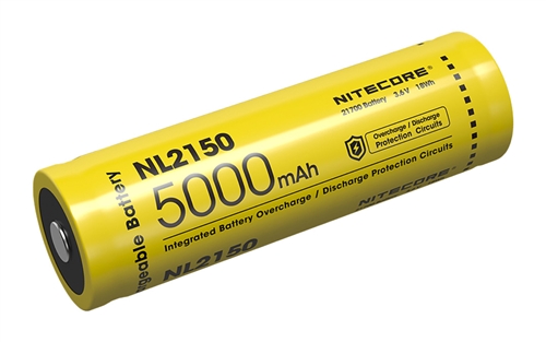 NITECORE NL2150 21700 5000mAh Rechargeable Li-ion Battery