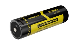 Nitecore NL2150RX 21700 500mAh USB-C Rechargeable Battery