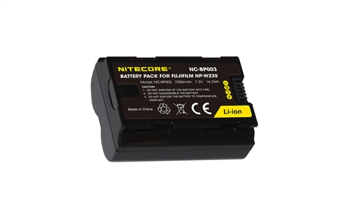 NITECORE NC-BP003 Camera Battery Compatible Fujifilm NP-W235