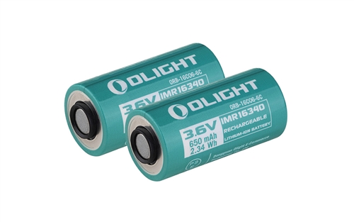 Olight 16C06-6C 650mah battery