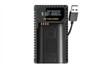 Nitecore ULSL Travel Battery Charger for Leica SL Series Camera Batteries