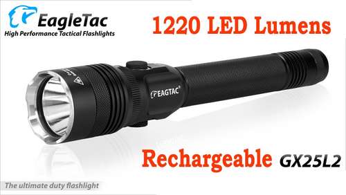 Eagletac GX25L2 MKII XM-L2 U2 Rechargeable LED Light -1220 Lumens