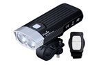 Fenix BC30 v2 2200 Lumen Dual Beam Bicycle Light, with Quick Mount, Wireless Remote