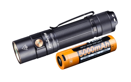 Fenix E35 v3 3000 Lumen High Performance EDC USB-C Rechargeable Flashlight with 5000mAh battery