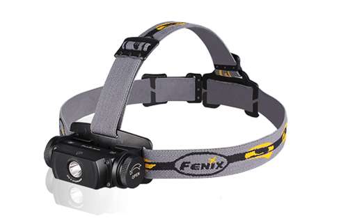 Fenix HL55 Headlight Headlamp - Use 2xCR123A or 18650 -900 Lumens