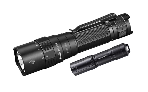 Fenix PD40R V2.0 3000 Lumen Rechargeable Flashlight and E01 v2.0 Bundle