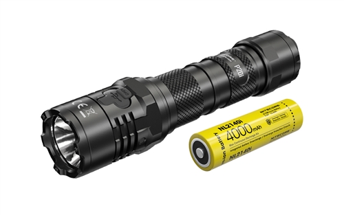 NITECORE P20i 1800 Lumen USB-C Rechargeable Strobe Ready Tactical Flashlight