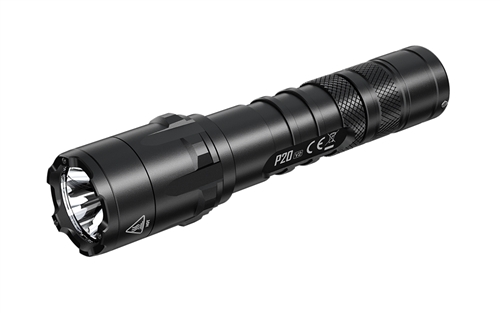 NITECORE P20 V2 1100 Lumen Long Throw Tactical Flashlight with Custom Moulded Holster