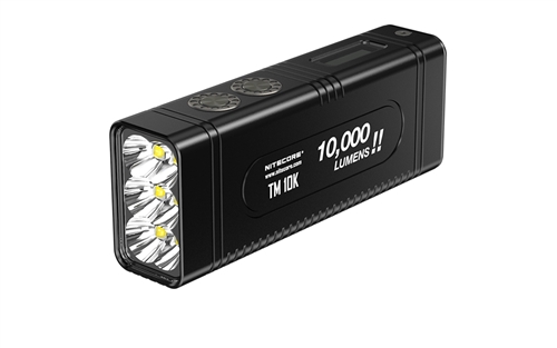 NITECORE TM10K Tiny Monster 10,000 Lumen Burst Rechargeable Flashlight