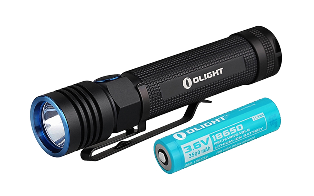 Olight S30R Baton III Rechargeable LED Tactical Flashlight