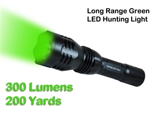 Orion H25-G 200 Yard Rechargeable Green LED Hog Hunting Light with Mounting Kit