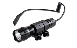 Orion H40-W 500 Lumen Tactical Flashlight w/ Pressure Switch & Mounting Kit