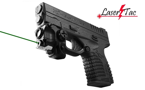 Lasertac Rechargeable Subcompact Green Laser Sight Light Combo