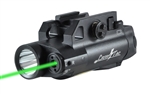 LaserTac CL7-G Compact Green Laser Sight Tactical Light Combo for Rifles & Pistols