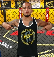 NEW! Just Arrived! Roufusport Fight Team Black Tank as worn by UFC Star Sergio Pettis