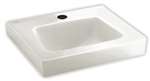 20 X 18 Vitreous China 8 Wall Mount Lavatory Roxalyn White