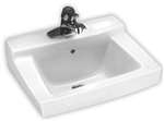 19 X 17 4 Wall Hanger Lavatory Declyn White