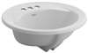 OVAL Countertop Lavatory 4 Center Cadet