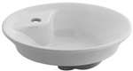 18 One Hole Lavatory Vessel *MORNIN White