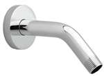 Modern Shower Arm & Flange Chrome