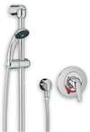 CCY 2.5 GPM Commercial Shower System Kit Chrome