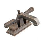 CCY Lead Law Compliant 1.5 GPM 2 Handle Center Set Lavatory Faucet Oil Rubbed Bronze