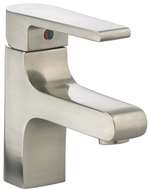 Lead Law Compliant 1 Handle Lever Lavatory Faucet Satin 1.5 GPM