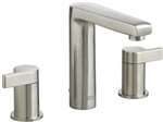 Lead Law Compliant 1.5 GPM Two Hole Lavatory Faucet Studio Satin