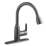 Lead Law Compliant 1 Handle PD Kitchen Faucet Matte Black 2.2