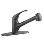 Lead Law Compliant 1.5 GPM 1 Handle Pullout Kitchen Faucet