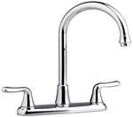 CCY Lead Law Compliant High Arc Kitchen Faucet Less Spray Stainless Steel 2.2