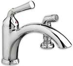 Lead Law Compliant Single Lever Kitchen With Spray Chrome 2.2 GPM