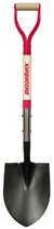 Razorback Round Pt D Handle Shovel