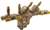 Not For Potable Use 1-1/4 Bronze Reduced Pressure Zone Backflow Preventer Pressure