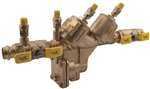 Not For Potable Use 1-1/4 Bronze Reduced Pressure Zone Backflow Preventer Pressure