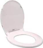 Closet SEAT With Cover White