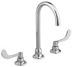 Lead Law Compliant 1.5 GPM Two Hole Lever Gooseneck Faucet Monterrery Chrome