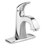Lead Law Compliant 1 Handle Lever Lavatory Faucet Chrome 1.5 GPM