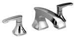 Lead Law Compliant 2 Handle Lever Widespread Lavatory Faucet 1.5 GPM