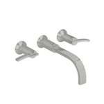 Lead Law Compliant 2 Handle Lever Widespread Lavatory Faucet 1.5 GPM