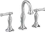 Lead Law Compliant 2 Handle 8 Widespread Lavatory Faucet Chrome 1.5 GPM