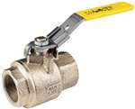 Not For Potable Use 1-1/2 Bronze Stainless Steel 600 # Threaded Full Port Ball Valve