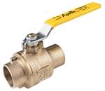 Not For Potable Use 1-1/2 Bronze 600 # Solder Full Port Ball Valve