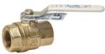 Lead Law Compliant 2 Bronze 600 # Threaded Full Port Ball Valve