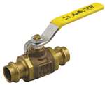 Not For Potable Use 2 Bronze 200 # PXP Full Port Ball Valve