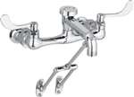 Not For Potable Use 2 Handle WM Service SINK Faucet Chrome 20 GPM