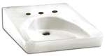 20X27 4 Vitreous China Wheelchair Wall Mount Lavatory White