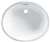Universal ACC Undercounter Mount Lavatory Ovalyn Linen