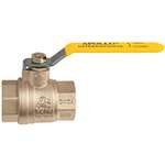 Not For Potable Use 4 Brass 400 # Threaded Full Port Ball Valve Csa/Ul
