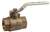 Lead Law Compliant 4 Brass 400 # Solder Full Port Ball Valve